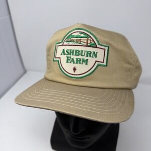 Vintage 70s New Era Ashburn Farm Snapback Hat Made USA